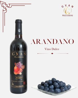 Vino dulce de arándano